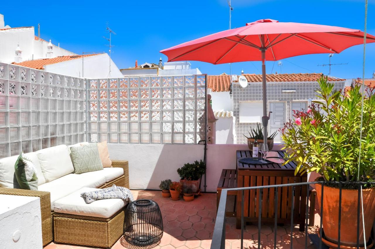 Lovelystay - Casa Salto - Charming Townhouse With Large Terrace Tavira Eksteriør bilde